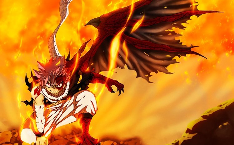 Natsu Dragneel Windows 11/10 Theme 