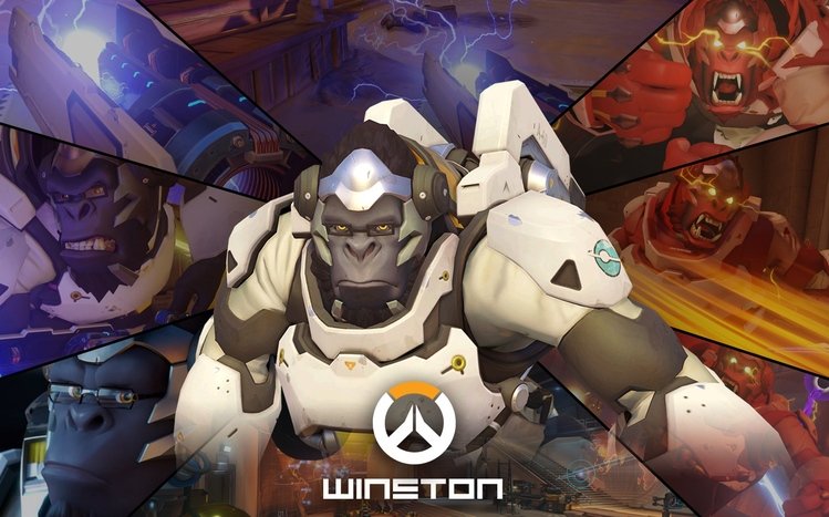 Winston (Overwatch) Theme screenshot #3