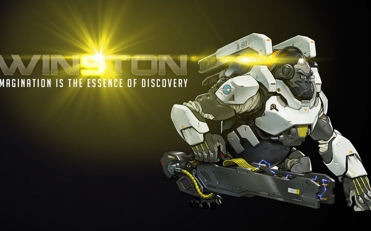 Winston (Overwatch) Theme screenshot #5