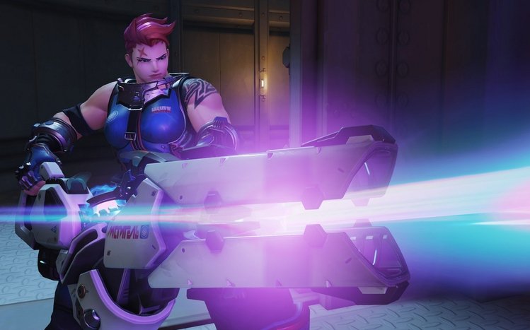 Zarya (Overwatch) Theme screenshot #2
