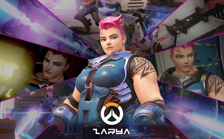 Zarya (Overwatch) Theme screenshot #3