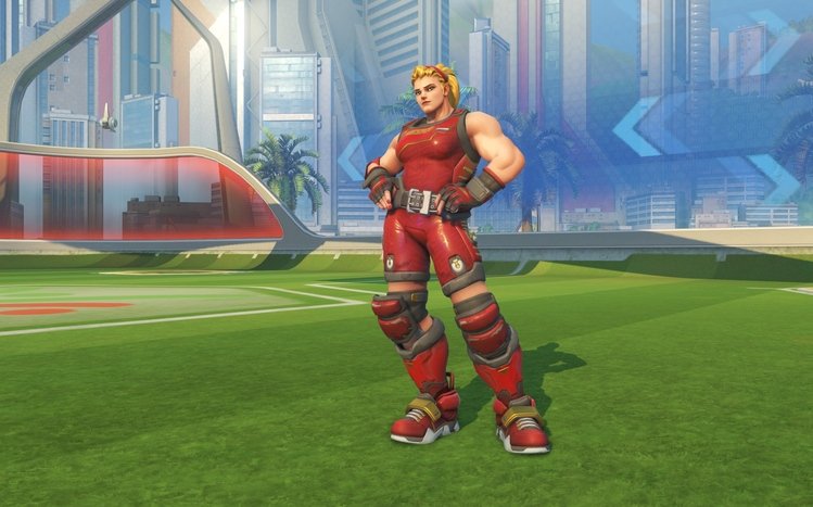 Zarya (Overwatch) Theme screenshot #12
