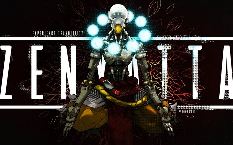 Zenyatta (Overwatch) Theme screenshot #11