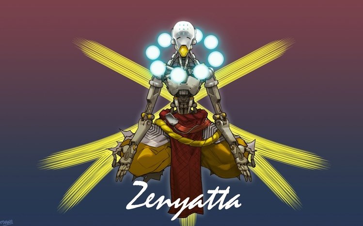 Zenyatta (Overwatch) Theme screenshot #8
