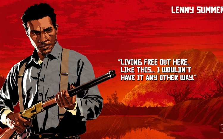 Red Dead Redemption 2 Art Theme screenshot #12