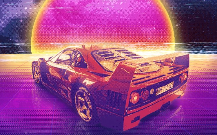 Vaporwave Theme screenshot #10