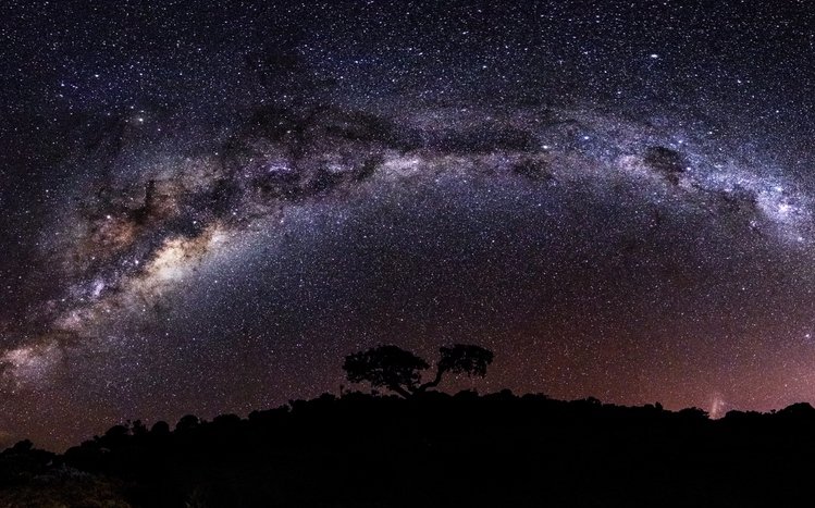 Starry Night Sky Theme screenshot #17