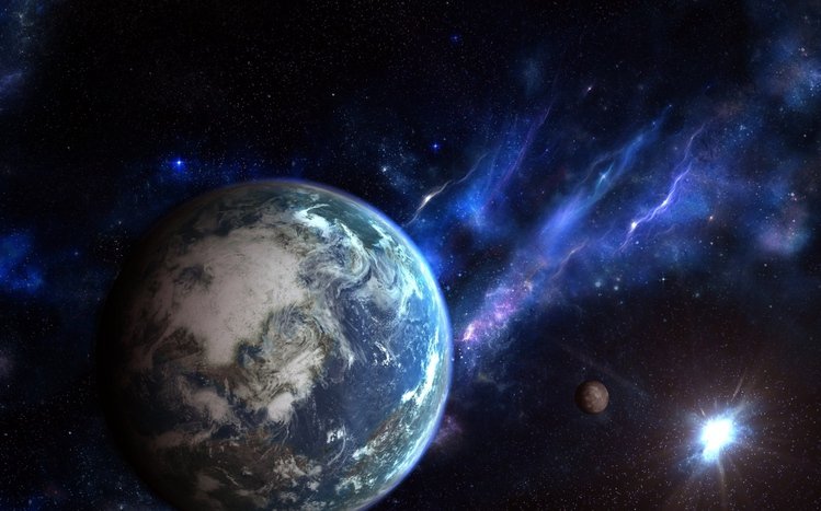 Dark Space Theme screenshot #11