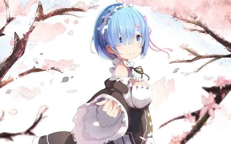 Rem (Re:Zero)| Wallpaper for iPhone / Android by ElZenoval on DeviantArt