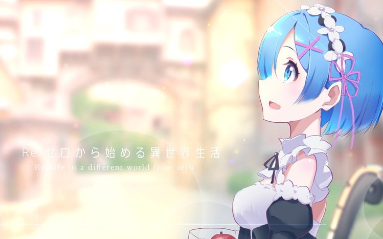 rem re zero windows theme