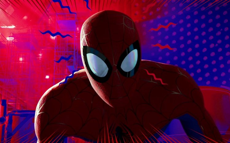 Made a Spiderman into the spiderverse wallpaper as I noticed there werent  many cool ones  rSpiderman