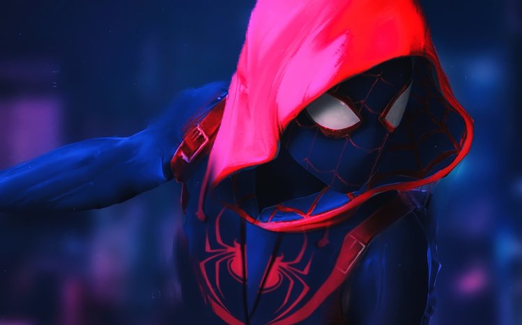 Spider Man Into The Spider Verse Windows 10 Theme Themepack Me