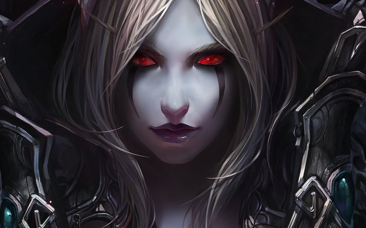 Sylvanas Windrunner Theme screenshot #1