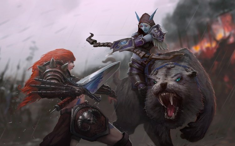 Sylvanas Windrunner Theme screenshot #7