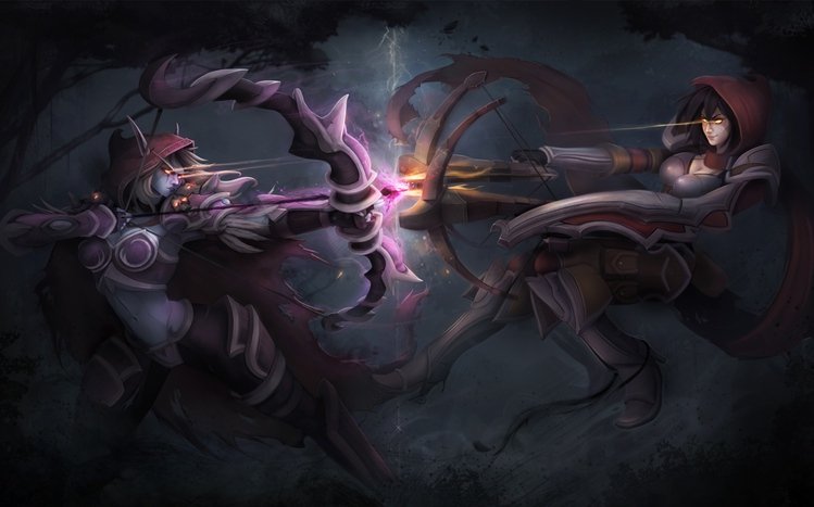 Sylvanas Windrunner Theme screenshot #4