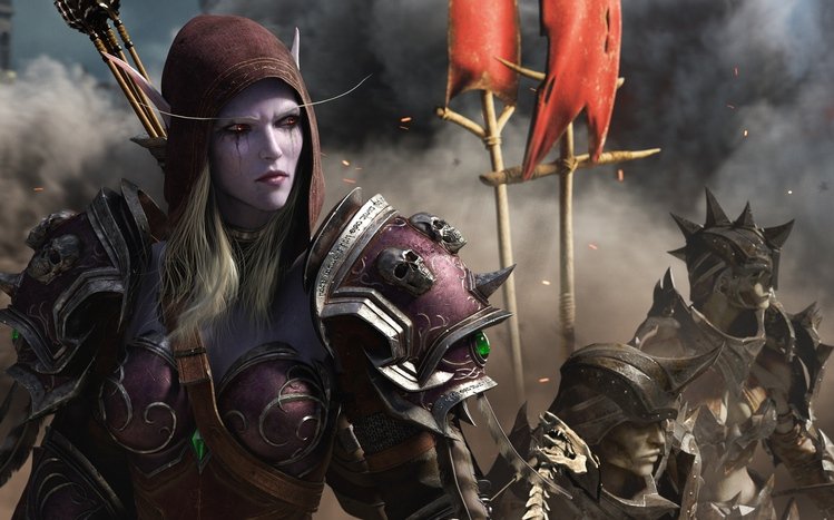 Sylvanas Windrunner Theme screenshot #9