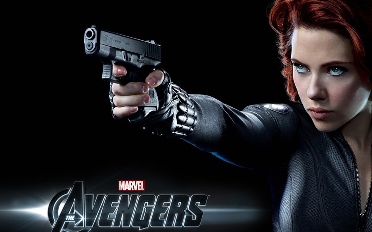 Black Widow Theme screenshot #5