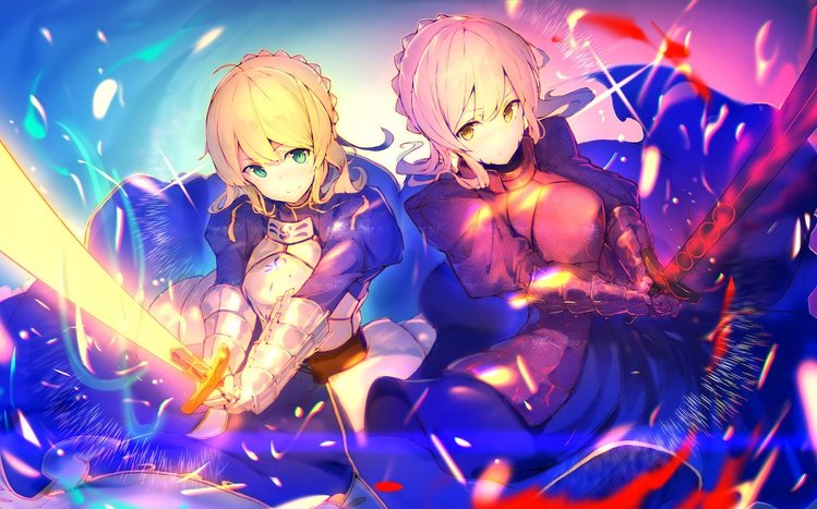 Saber (Fate/stay night) Theme screenshot #8