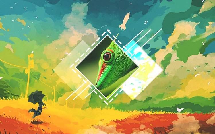 Polyscape Theme screenshot #5