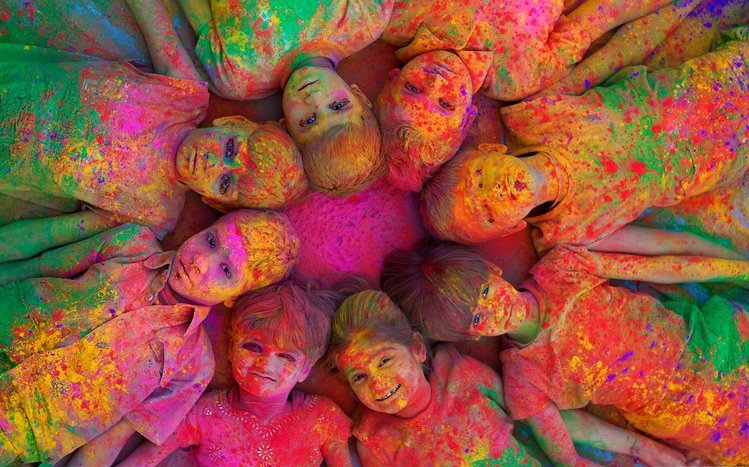 Holi Theme screenshot #5