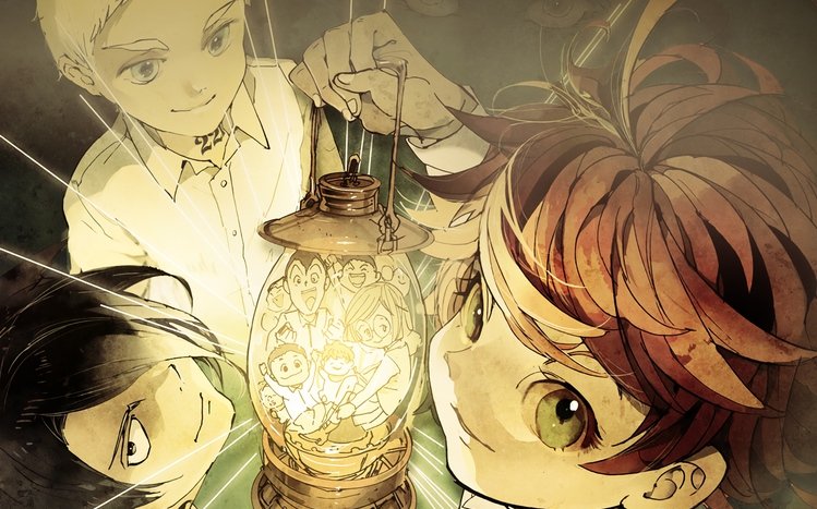 Download Gilda from The Promised Neverland Anime Series Wallpaper