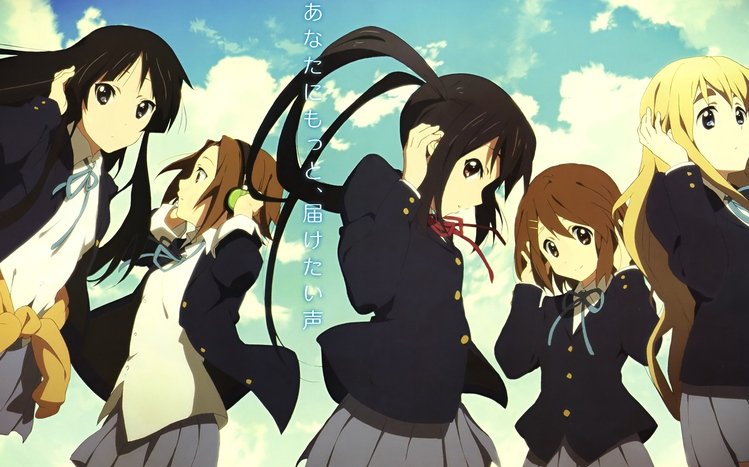 Anime K-ON! HD Wallpaper