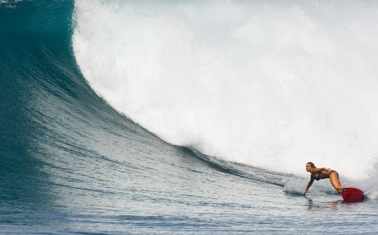 Surfing Girls Theme screenshot #9