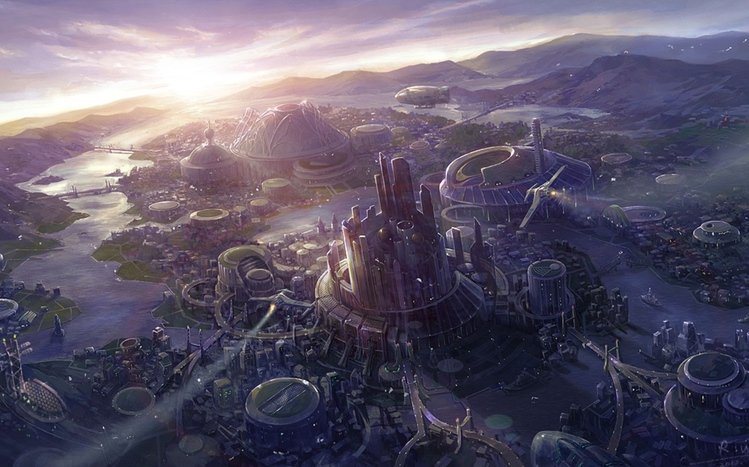 Sci Fi Landscapes Theme screenshot #6