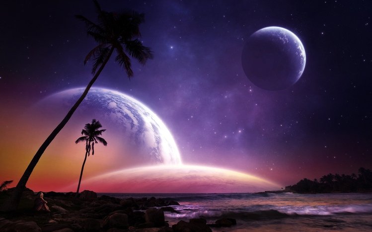 Sci Fi Landscapes Theme screenshot #10