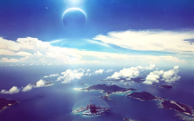 Sci Fi Landscapes Theme screenshot #14