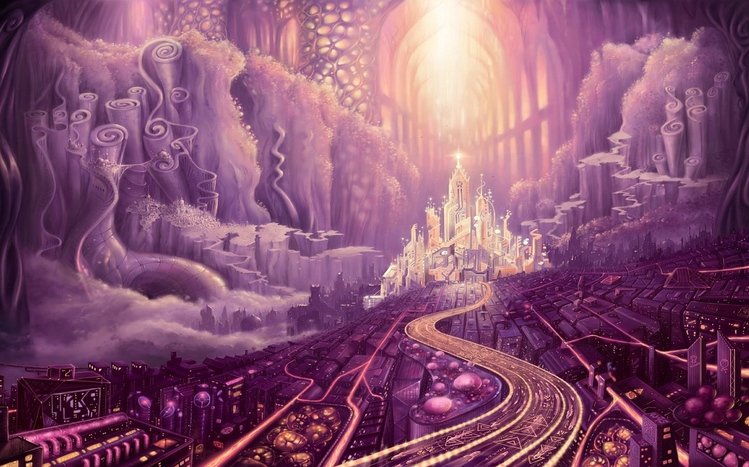 Futuristic City Theme screenshot #1