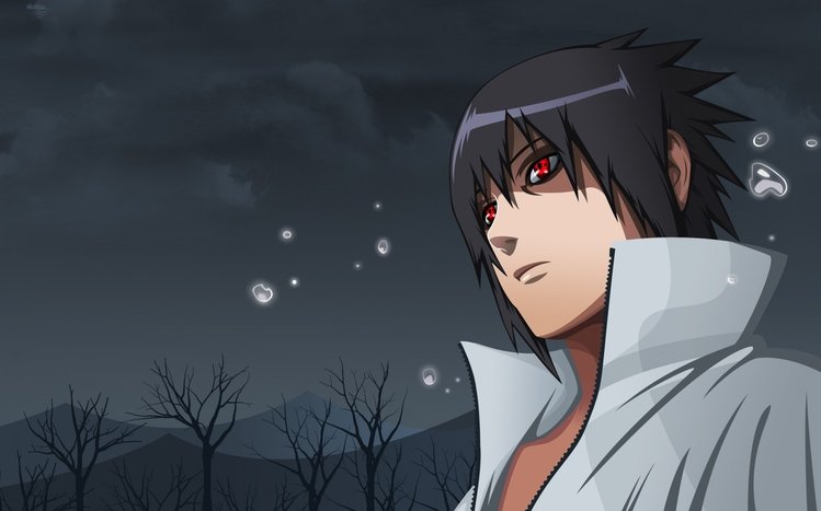 sasuke uchiha shippuden sharingan wallpaper