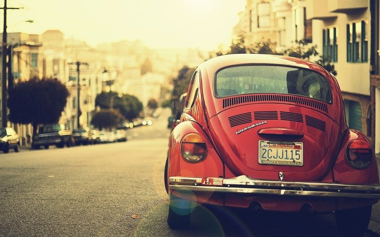 Volkswagen Beetle Theme screenshot #3