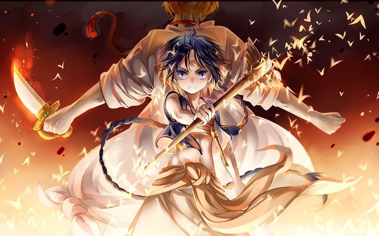 Characters appearing in Magi: The Labyrinth of Magic Anime