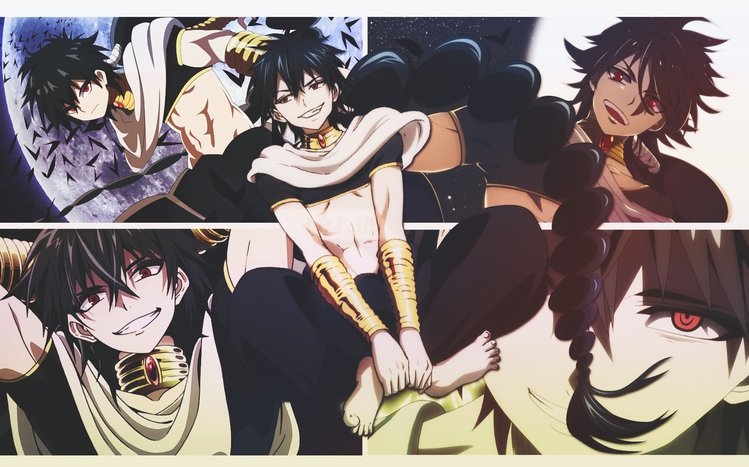 Characters appearing in Magi: The Labyrinth of Magic Anime