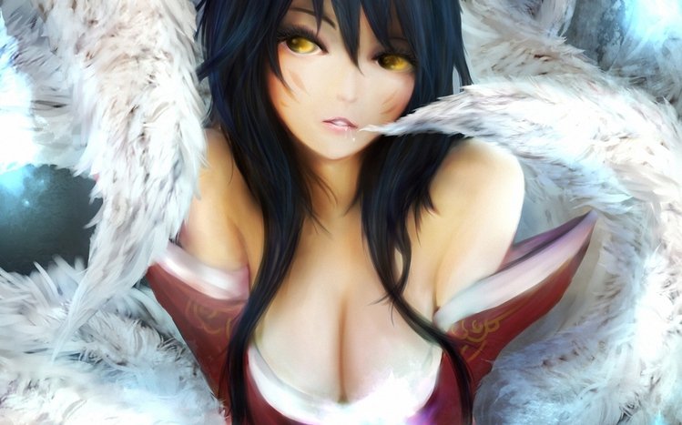 Ahri (LOL) Theme screenshot #1
