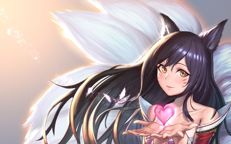 Ahri (LOL) Theme screenshot #14
