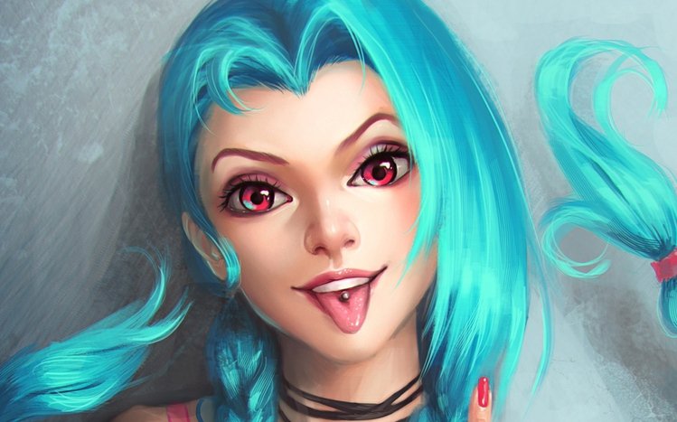 Jinx (LOL) Theme screenshot #6