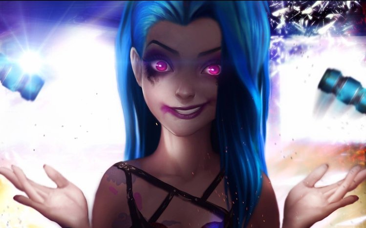 Jinx (LOL) Theme screenshot #4