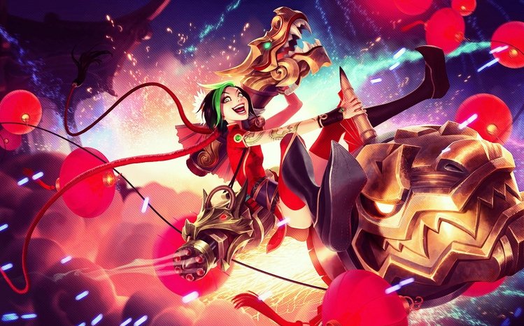 Jinx (LOL) Theme screenshot #8