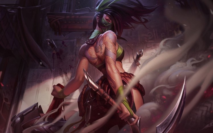 Akali (LOL) Theme screenshot #8