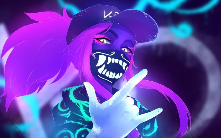 Akali (LOL) Theme screenshot #11