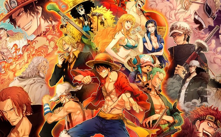 new theme one piece windows 7