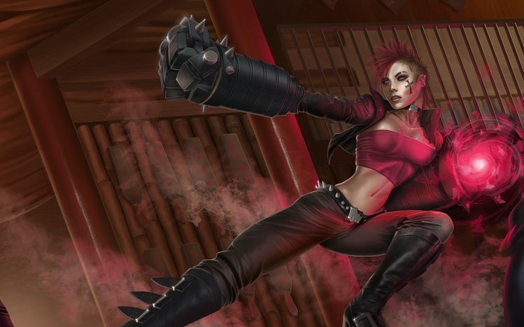 VI (LOL) Theme screenshot #1