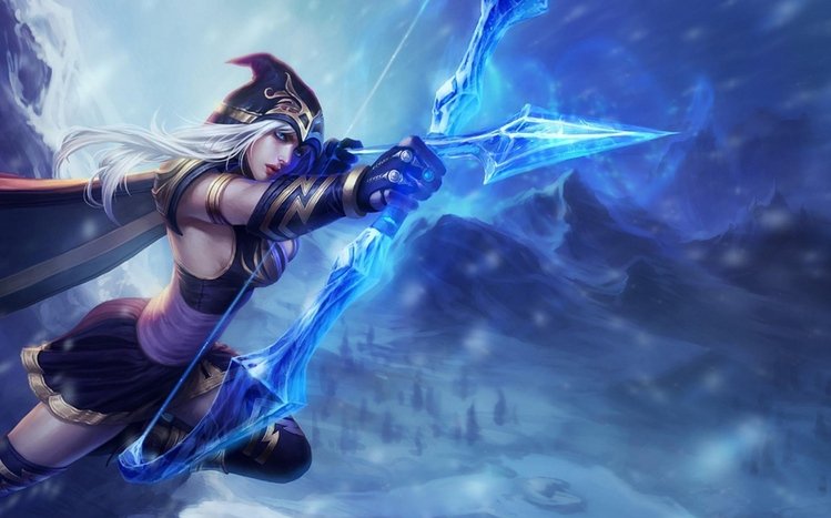 Ashe (LOL) Theme screenshot #8