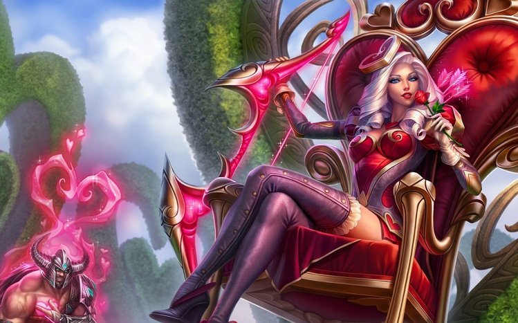 Ashe (LOL) Theme screenshot #5