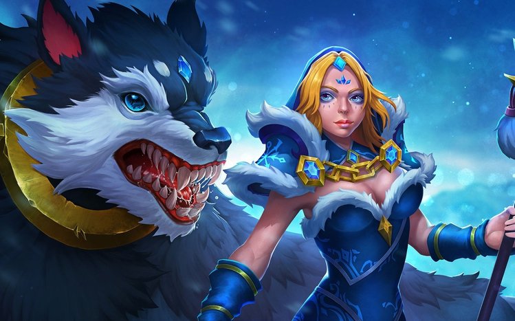 Crystal Maiden (DotA 2) Theme screenshot #14