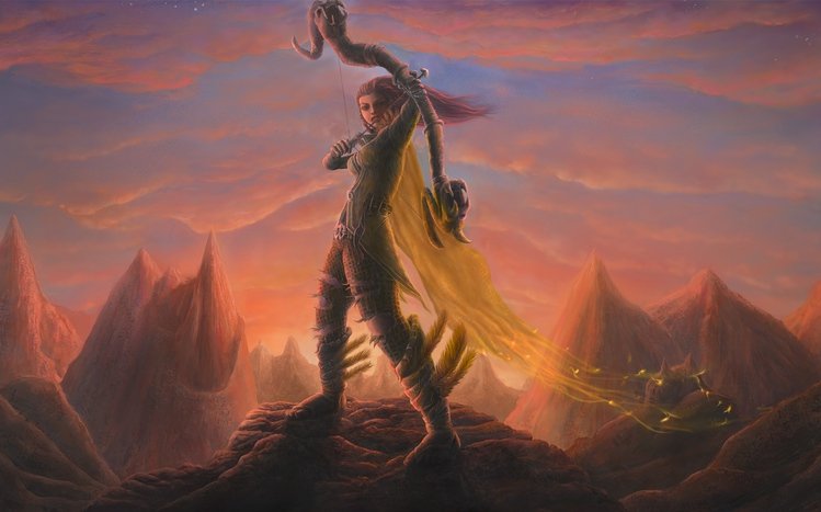 Windranger (DotA 2)  Theme screenshot #4