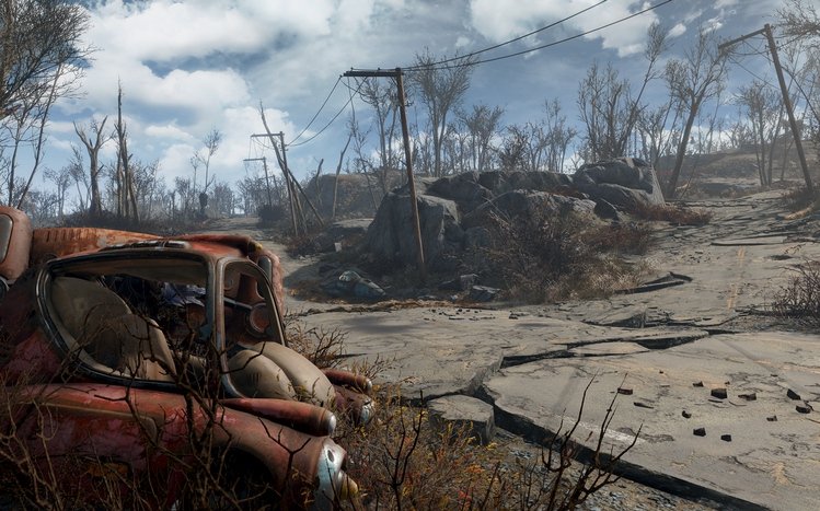 Fallout Landscapes Theme screenshot #4