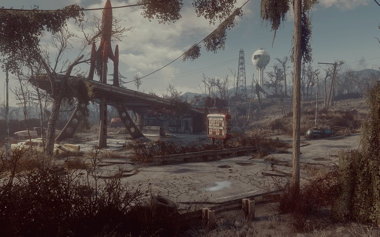 Fallout Landscapes Theme screenshot #9
